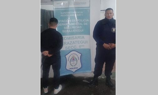 Berazategui – Allanamientos – Un detenido por agresión con arma de fuego
